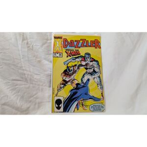 Dazzler #38 (1985, Marvel) vs X-Men Wolverine Colossus Copper Age Comic FN/VF